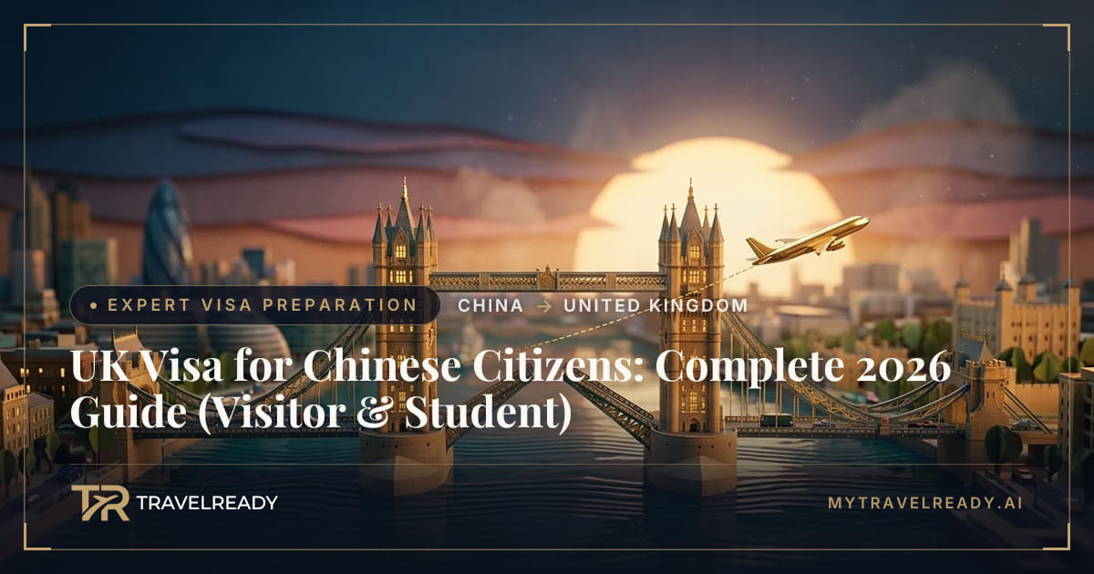 UK Visa for Chinese Citizens: Complete 2026 Guide (Visitor & Student ...