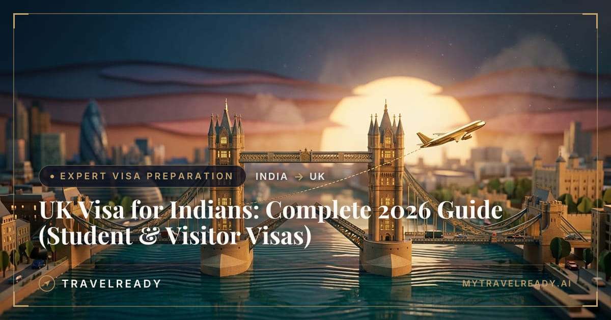 UK Visa for Indians: Complete 2026 Guide (Student & Visitor Visas)